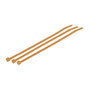 Orange Nylon 6/6 Cable Tie 8in, 40lb, UL94 V2, 1000/Pack, 5Cs