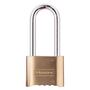 Master Lock® 175DLH Combination Brass Padlock, 2-1/4" Shackle