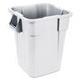 Rubbermaid FG353600 Brute Square Bin, 40 gal Cap, Assorted Colors