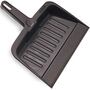 Rubbermaid FG200500CHAR Heavy-Duty Dust Pan, 16"