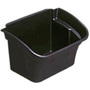 Rubbermaid Utility Bin, 4 gal, Black