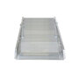 Vestil Aluminum Wheel Walk Ramp Overlapping Style 72 In. x 28 In. 2800 Lb. Capacity Silver