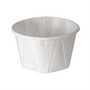 Solo SCC325 White Paper Souffl Cup, 3.25 oz, Pack of 250