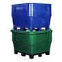 Snyder 1148 Bonar Single-Wall Combo Bin w/ Replaceable Base, Natural