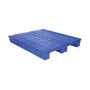 Snyder Industries P4840 Stratis 3-Runner Pallet w/Deck-Lok, Blue