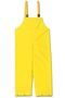 Bib Overall, Neoprene Nylon, Yellow, Small, Stitched|Taped