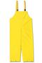 Bib Overall, Neoprene Nylon, Yellow, X-Large, Stitched|Taped