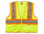 Ergodyne 2132 GloWear Hi-Vis Lime Two-Tone Class 2 Mesh Vest