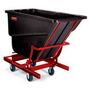 Rubbermaid FG105443BLA Self-Dumping Hopper, 750 lb