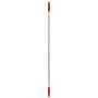 Vikan 294014 Colorcore - 51" Al Handle Red