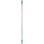 Vikan 294113 Colorcore - 59" Al Handle Blue