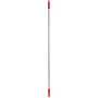 Vikan 294114 Colorcore - 59" Al Handle Red