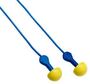 E-A-R, Metal Detectable Earplug, Corded, Yellow / Blue, 26 dB