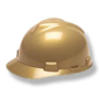 HARD HAT V-GARD GOLD W/TYSON LOGO