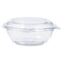 Dart® CTR8BD Tamper-Resistant, Tamper-Evident Bowls with Dome Lid, 8 oz, 5.5" Diameter x 2.1"h, Clear, Plastic, 240/Carton