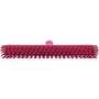 Vikan 31741 Pink Push Broom, Soft/Stiff, 16.5"
