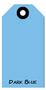 Blank Tag, Coated Sulfite, Dark Blue, 4-3/4 in, 2-3/8 in, 1000 per Box|5 Boxes per Carton