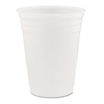 Dart® P16 SOLO Party Plastic Cold Drink Cups, 16 oz, 50/Sleeve, 20 Sleeves/Carton