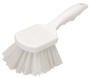 Carlisle 36620 Utility Scrub Brush with White Nylon Bristles, 8-inch