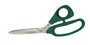 Ergonomix®, Trimmer, Bent, Green, Ergonomic, Santoprene, 8-7/8 in, 3-3/8 in, Right Handed, Standard, 10 per Box, Large Handle