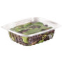 Dart® C32DLR ClearPac Clear Container Lids, Flat, 6.5 x 7.5, Clear, Plastic, 63/Pack, 8 Packs/Carton