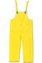 MCR Safety 300BPL Wizard Series Yellow Bib Overall, Waterproof, Large