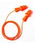 Tasco Tri-Grip® 9010 Bright Orange Flanged Earplugs, 27 dB