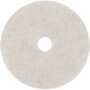 3M 3300 Natural Blend White Buffing and Polishing Pad, 20 in