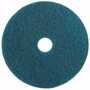 3M 5300 Heavy-Duty Cleaner Pad Abrasive Nylon Polyester Blue 20"