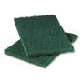 3M 86CC Scotch-Brite Large Heavy-Duty Green Scouring Pads