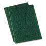 3M 86N Niagara Heavy-Duty Green Scouring Pads, 15/Case