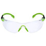 3M Solus S1201SGAF Green/Black Frame Anti-Fog Safety Glasses