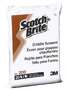 3M 200CC Scotch-Brite Griddle Screen Scouring Pads, Brown