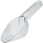 Rubbermaid FG288200CLR Bouncer Clear Bar Scoop, 6 oz