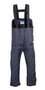 Refrigiwear® Iron-Tuff® 0345 Navy Low Bib Freezer Overalls