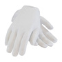 CleanTeam 97-500 Mens White Cotton Inspection Glove/Liner