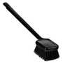 Vikan 410819 Colorcore - Long Handle Scrub Brush Black