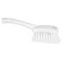 Vikan 41985 Short Handle Washing Brush, 10.6", Soft, White