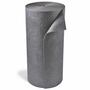 Pigalog®, Absorbent Mat Roll, Polypropylene, 40.2 gal, Gray, 300 ft, 30 in, Oil|Coolants|Solvents and Water, 1 Roll per Bag