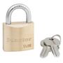 Master Lock 41 Solid Body Brass Non-Rekeyable Padlock, Keyed Different