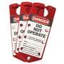 Brady 65960 Red Safety Lockout Hasp