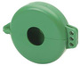 Wheel Valve Lockout Cover, Green 2-1/2 in - 5 in Wheel Dia