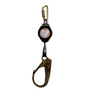 3M 3100427 Self Retracting Lanyard, Dyneema® Webbing, Black, 11 ft, Rebar Hook, 310 lbs