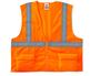 Ergodyne 2115 GloWear High Viz Standard Vest, Class 2