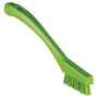 Vikan 440177 Brush,Detail,Stiff,9" X .5",Pp/Pbt,Lime