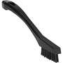 Vikan 44018 Extra Stiff Detail Brush, 9" X .5", Black