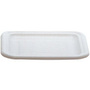 Rubbermaid FG361600WHT White Polyethylene Tote Lid, 15 x 12-3/4 inches