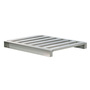 Channel Pallet, 40 L x 48 W in, Gray