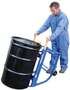 Vestil Steel Rotating Drum Cart with Polyolefin Wheels 42 In. x 19 In. x 27-1/2 In. 1000 Lb. Capacity Blue