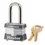 MasterLock 3KALF Gray Safety Lockout Padlock Steel Keyed Alike